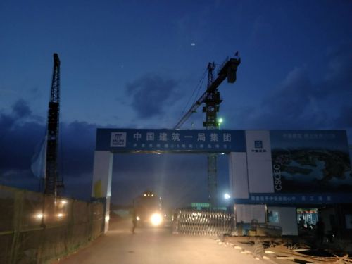中国建筑一局集团承建美岭湖西岛项目