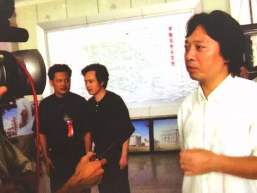 宋效民在接受媒体采访