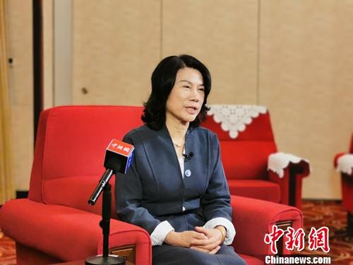 格力电器董事长董明珠接受<a target='_blank' href='http://www.chinanews.com/' >中新网</a>记者专访。<a target='_blank' href='http://www.chinanews.com/' >中新网</a>记者 李金磊 摄