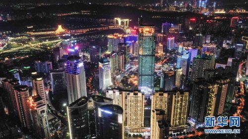 (美丽中国)(5)南宁:华美夜色扮靓东博会