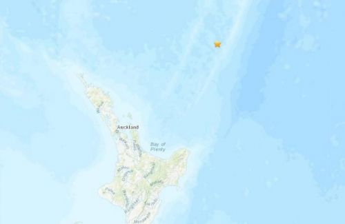 新西兰东北部海域发生5.5级地震震源深度148.2千米