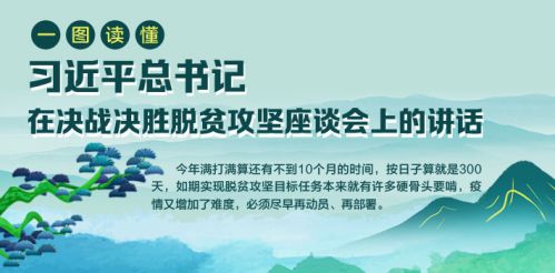 一图读懂 | 习近平总书记在决战决胜脱贫攻坚座谈会上的讲话
