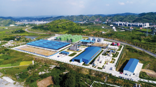 中国节能生态循环经济产业示范园·赤水河酒糟资源化利用项目。