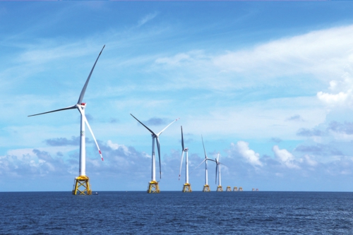  中国节能（阳江）南鹏岛300MW海上风电项目。中国节能/供图