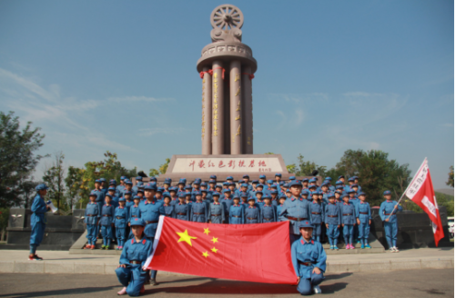 沂蒙红色影视基地红色研学旅行。供图：沂南县委宣传部