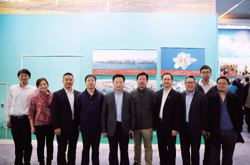 中节能东台78.8MW“风光渔”一体化项目入选改革开放40 周年成就展。
