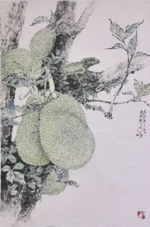 岭南物语68cm×43c