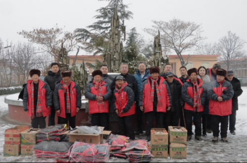 暖冬行动送温暖，温情融化老人心——九三学社•山东健源生物走进楼德敬老院475