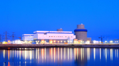 海阳核电站远眺图。摄影：张晓辉