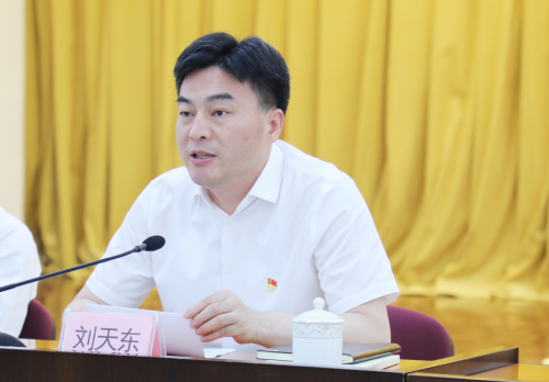 团省委书记刘天东出席会议并讲话。