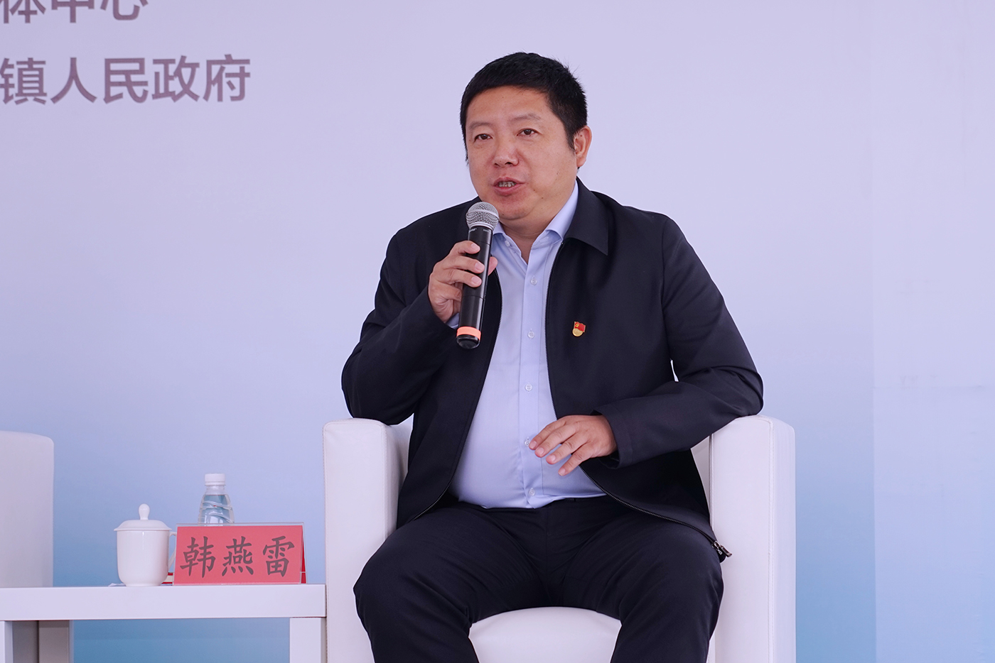 柘林镇副镇长韩燕雷表示，通过近年来的努力，南胜村成功创建为上海市乡村振兴示范村，金海村等9个村成功创
