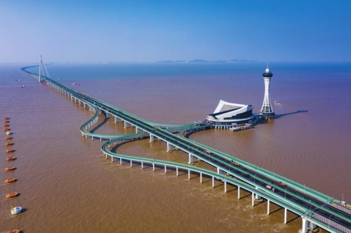 杭州湾跨海大桥。中国工程咨询协会/供图