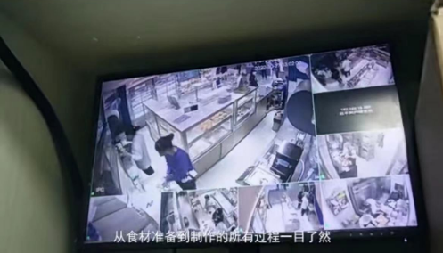 上海电信明厨亮灶数字化治理平台对店员、厨师的行为进行巡查，让食品安全更加清晰可见。