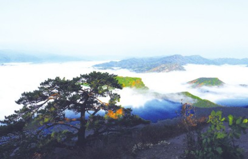 五女山云海松涛。桓仁县宣传部/供图