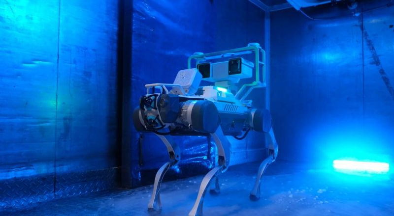 绝影X30将机器狗作业温度拓展至-20℃至55℃