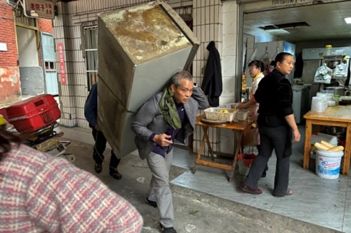 姚家大院居民正积极开展房屋腾退工作