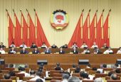 全国政协十四届常委会第八次会议举行全体会议 王沪宁出席
