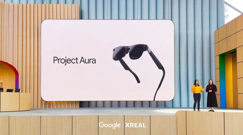 由Google与中国科技企业XREAL联合打造的AR眼镜——Project_Aura_