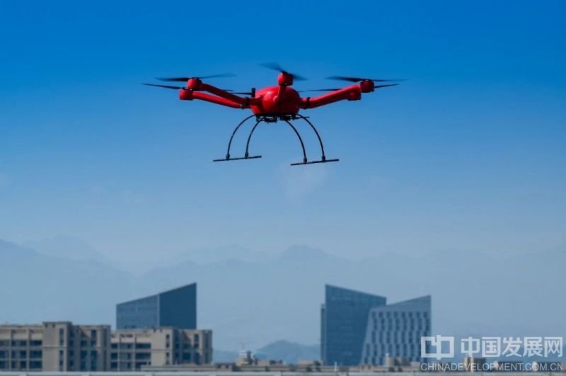 容祺科技无人机带动低空经济振翅“高飞”。图片由丽水经开区提供