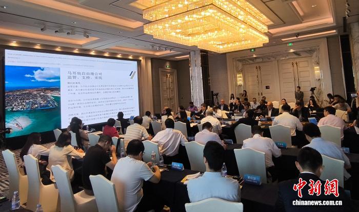 9月29日,海南国际友城和自贸港伙伴政策交流会在海口举行。 中新网记者 张茜翼 摄