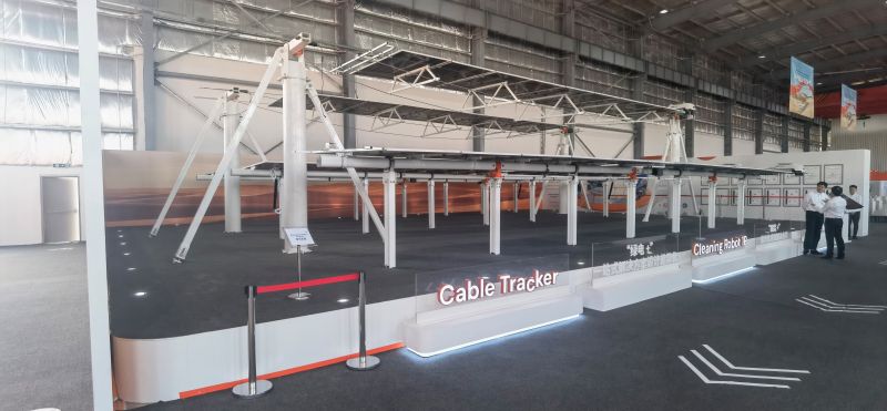 厂房内设施一景。中国能建建筑集团供图