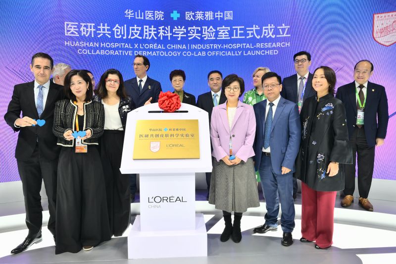 进博“全勤生”欧莱雅发布多项新成果、新合作