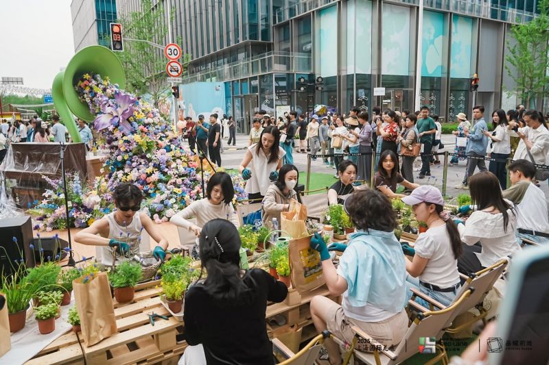 节日里的前滩