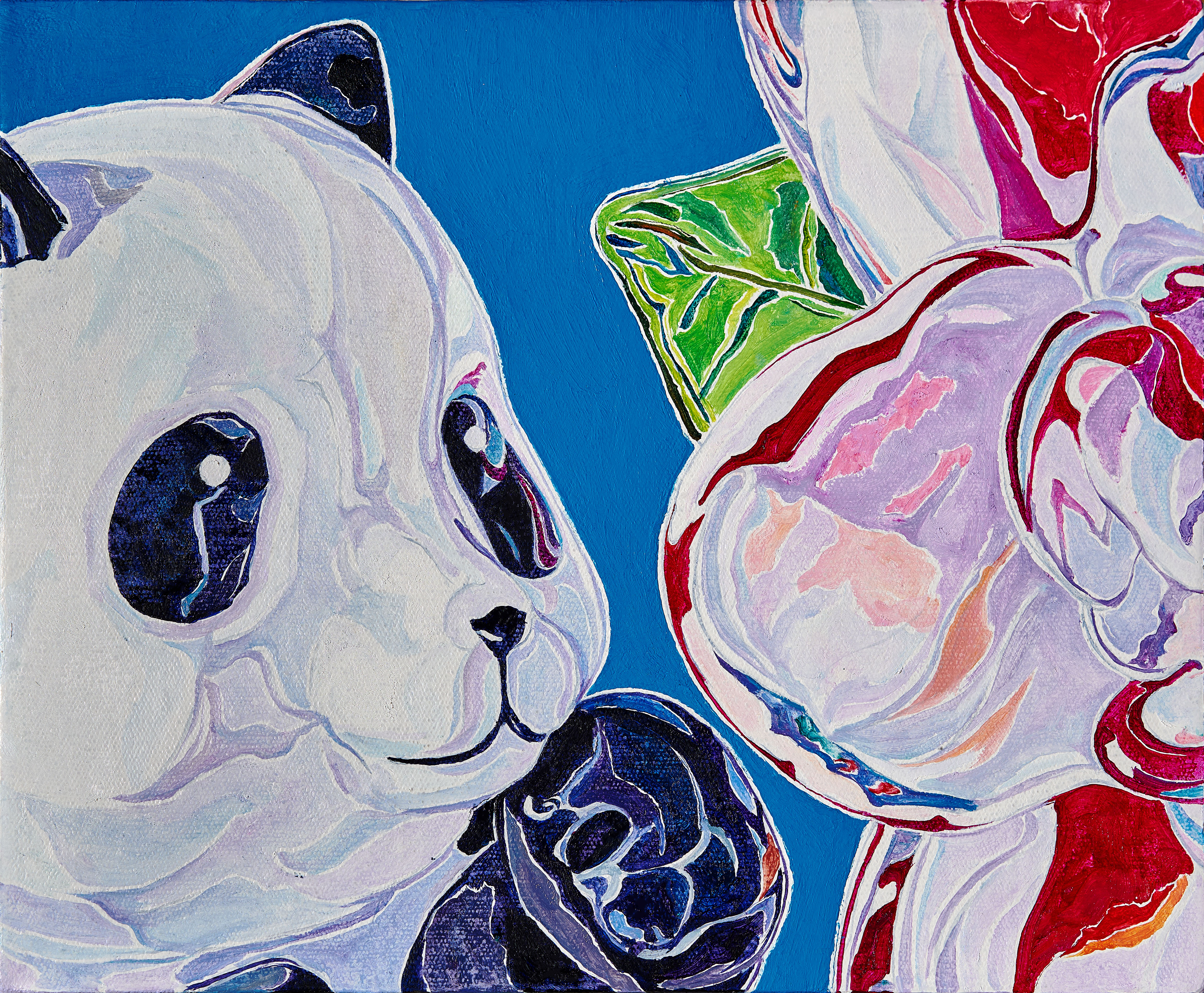 新.美丽世界 之二十  布面油画