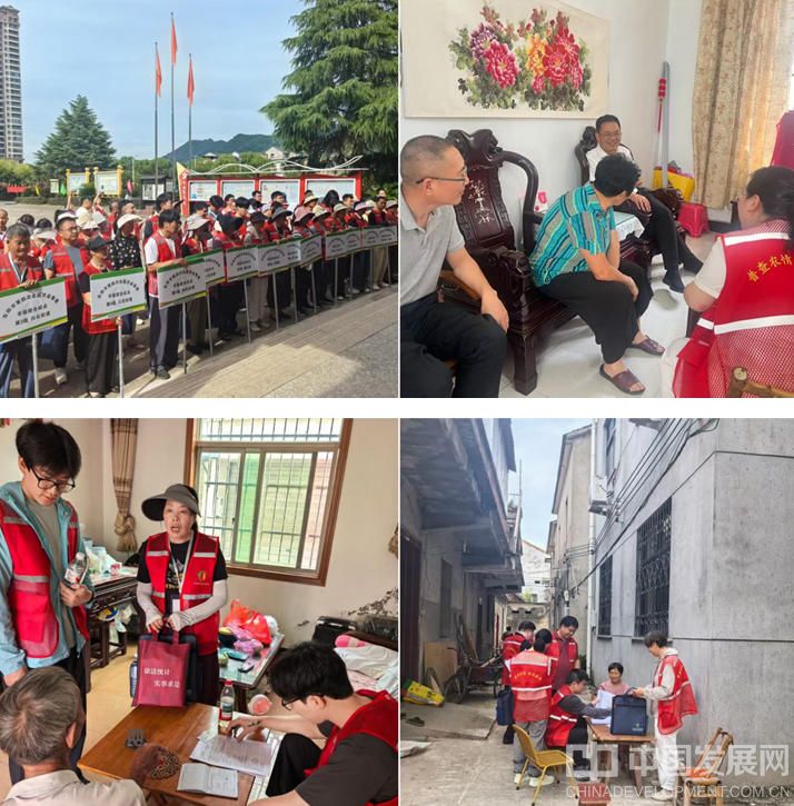 7月28日,东阳市农普办在林头村开展试点入户登记工作,副市长王松明参加活动并入户指导登记工作。