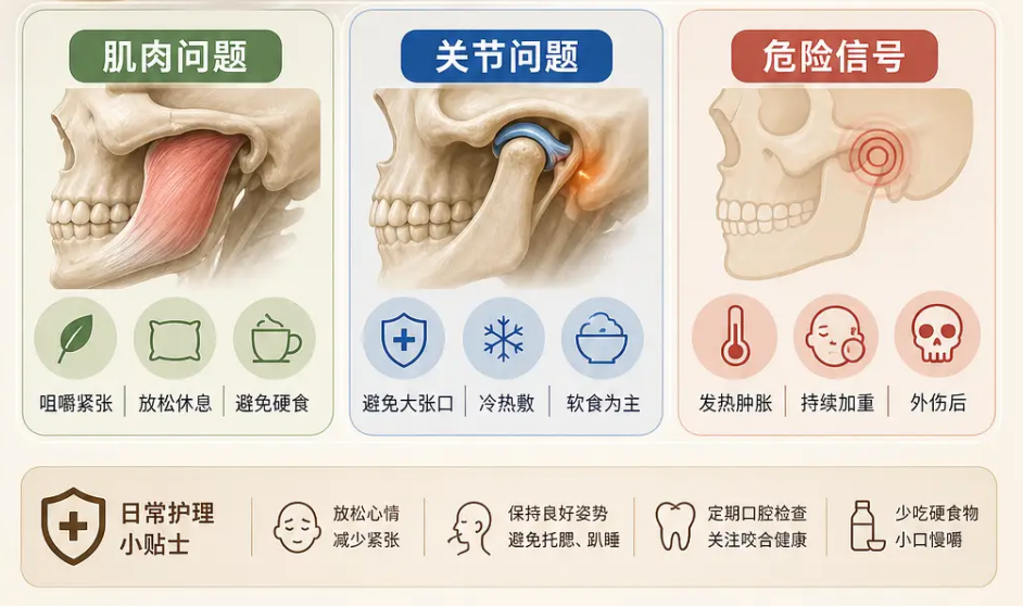 能量健康科普：下巴突然卡住、疼起来，是不是“咬合坏了”？