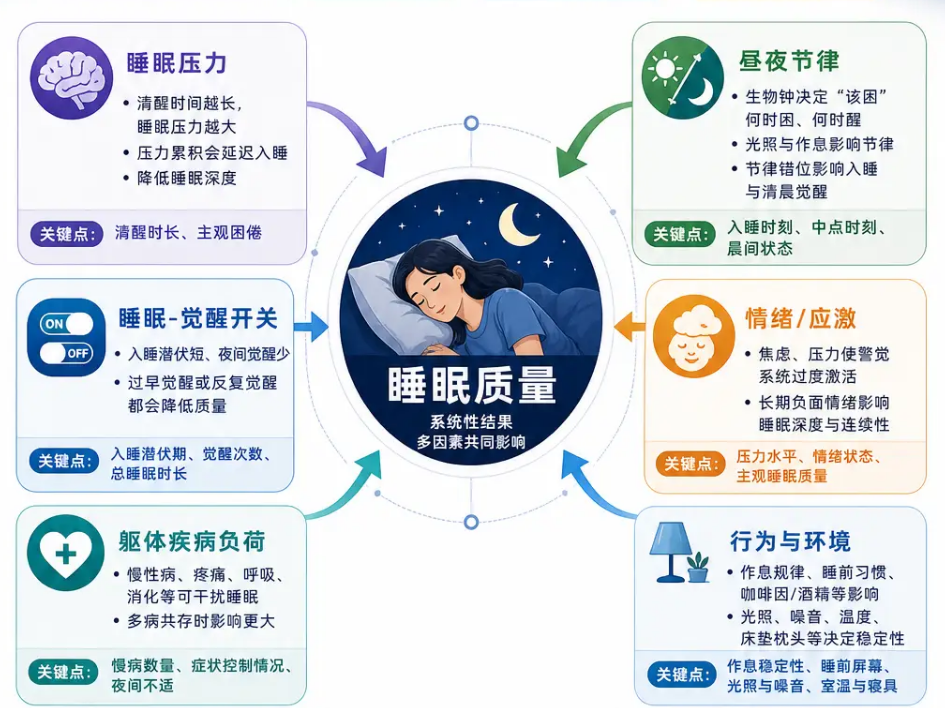能量健康科普：睡眠的实质及失眠处理方式研究