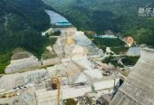 白濑水利枢纽配套电站110千伏送出工程建设忙